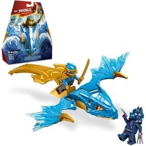 LEGO NINJAGO NYA’s Rising Dragon Strike Toy for Ages 6 Years Old & Up, 26 Pieces